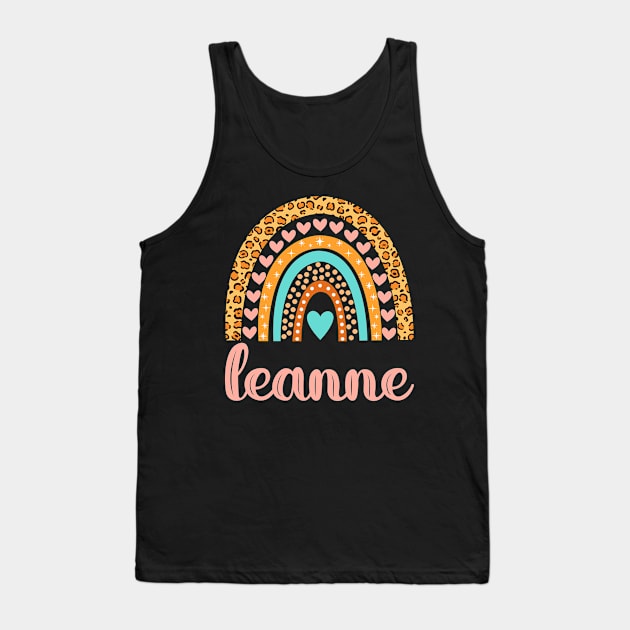 Leanne Name Leanne Birthday Tank Top by CreativeShirt